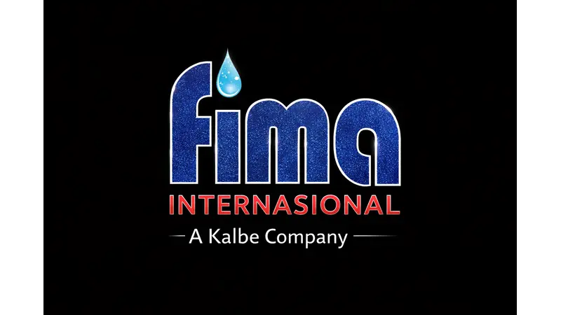 Fima Internasional logo with water droplet