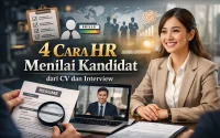 Evaluating candidates through CV and interview Evaluating candidates through CV and interview