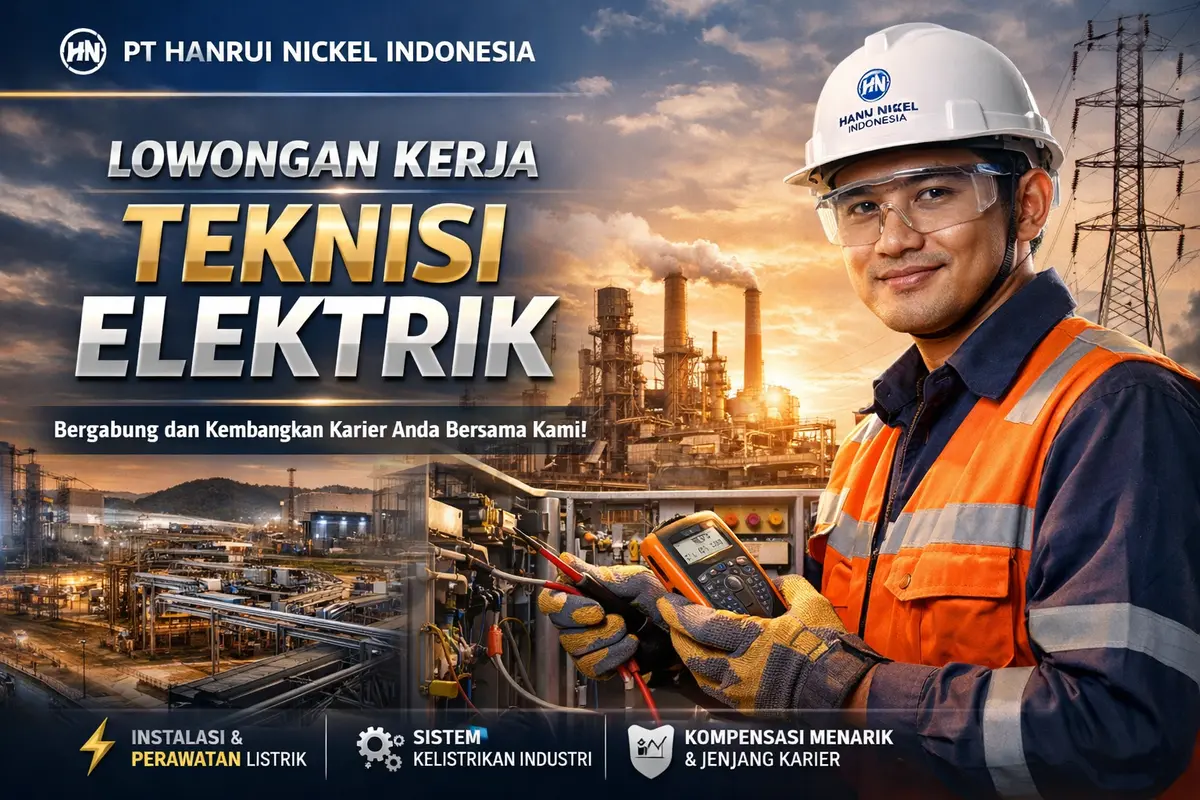 Lowongan kerja teknisi elektrik Hanrui