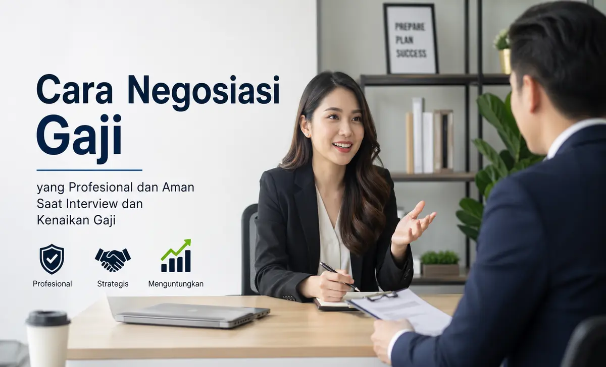 Cara Negosiasi Gaji yang Profesional