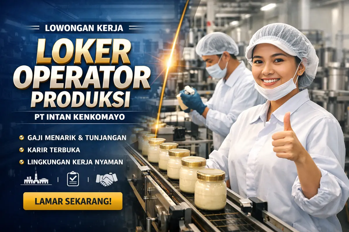 Loker Operator Produksi PT Intan Kenkomayo