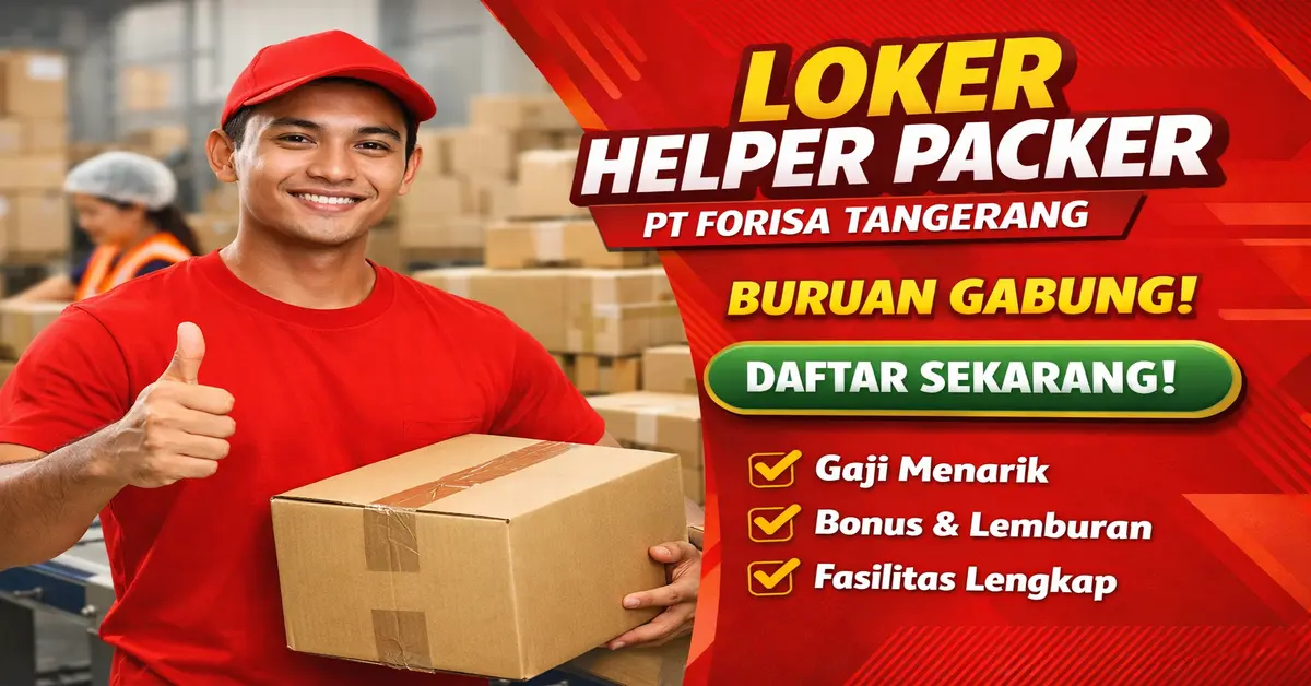 Lowongan pekerjaan di Forisa Tangerang
