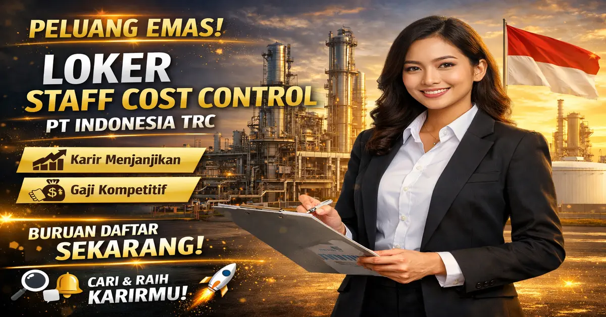 Peluang Emas: Loker Staff Cost Control PT Indonesia TRC