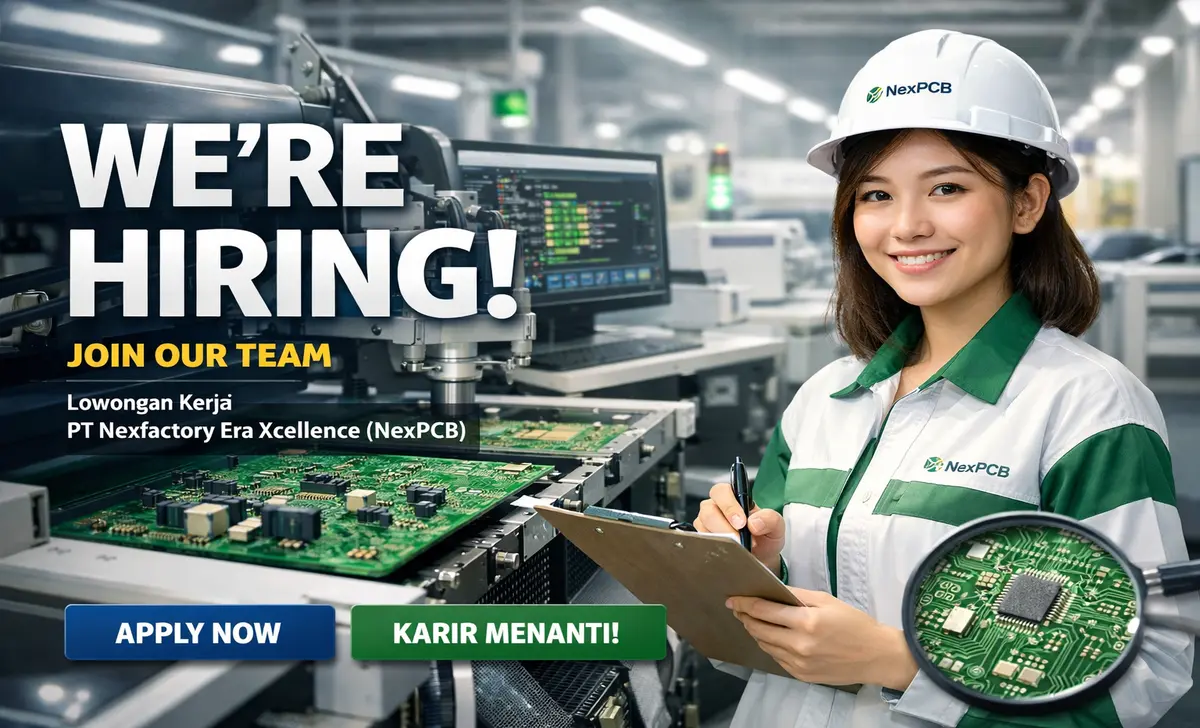 Lowongan Kerja PT Nexfactory Era Xcellence (NexPCB)