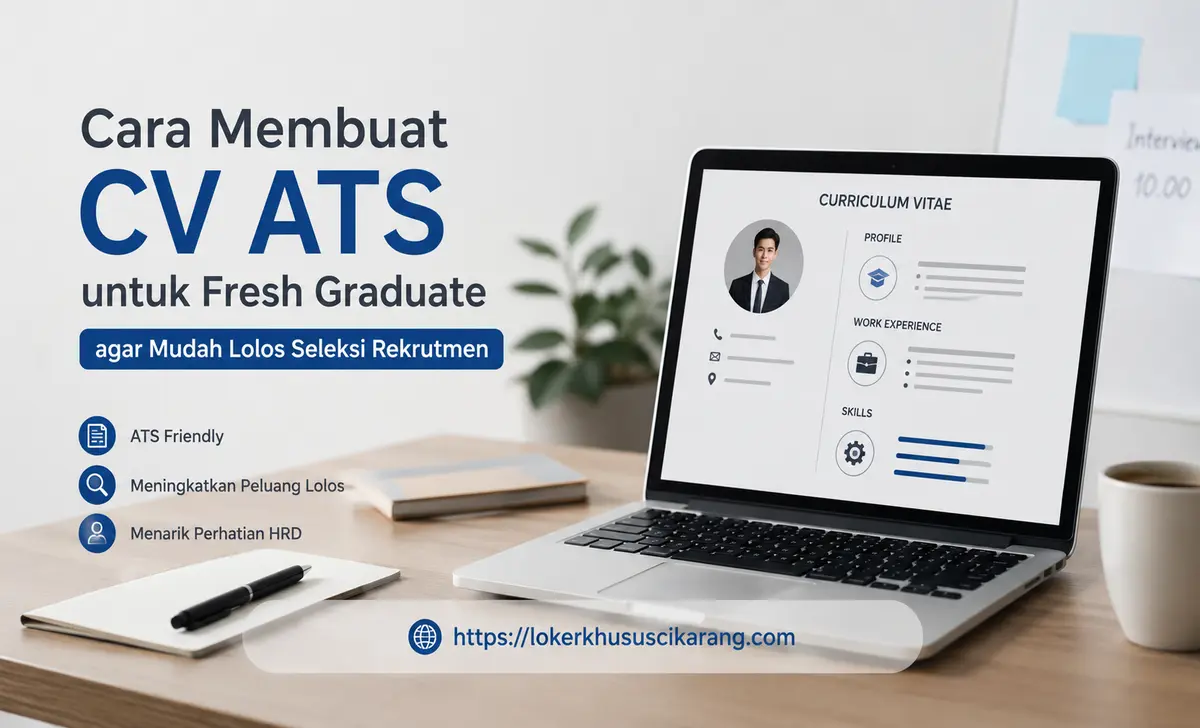 Cara membuat CV ATS untuk fresh graduate