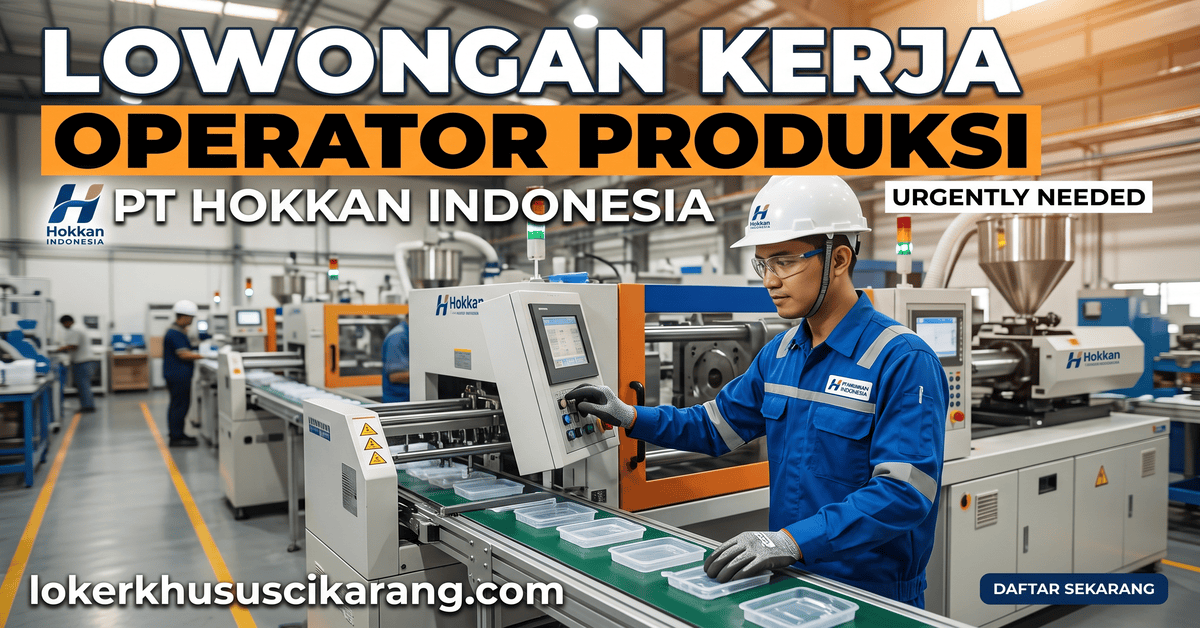 Loker PT Hokkan Indonesia Terbaru 2026